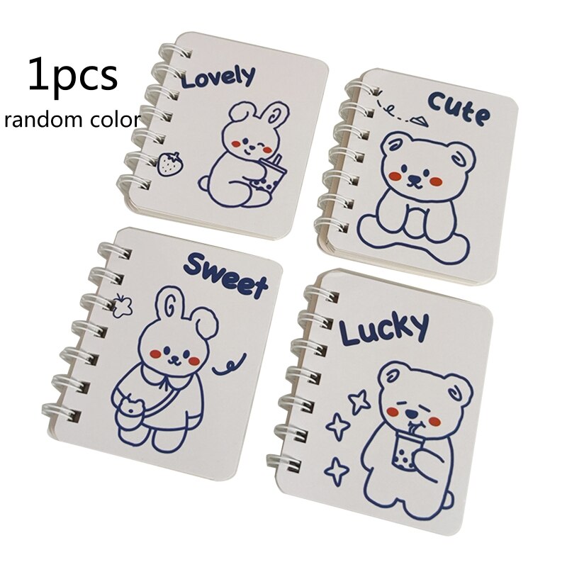 Cute Pocket Diary Notebook Ink-proof Planner Note Pad 90 Sheets Smoothly Write for Writing Doodling Drawing Note Taking