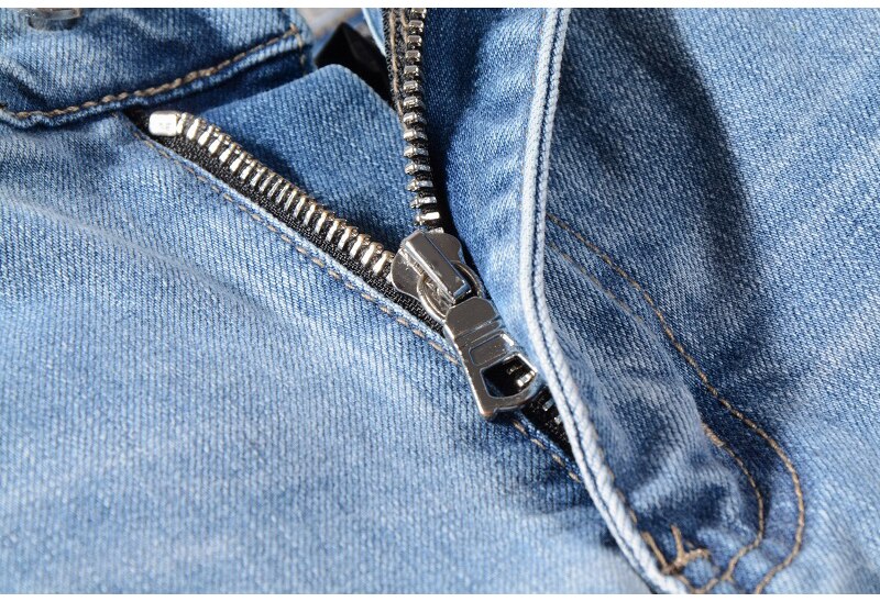 Mænds mandlige casual mand neon gule farve linjer patchwork flækkede jeans huller ødelagt denim stretch bukser bukser