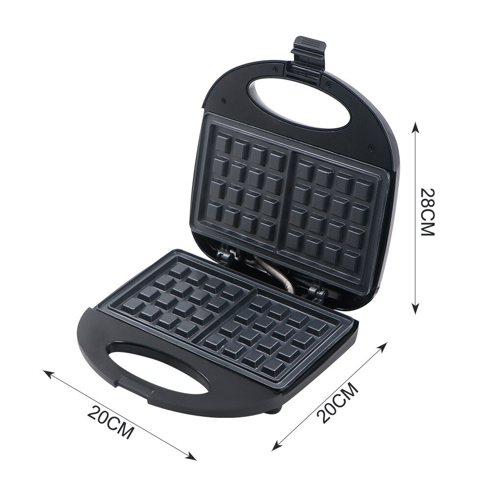 Electric Waffle Machine Maker Multifunctional Electric Sandwich Iron Home Muffin Cake Donut Bubble Waffle Maker Breakfast Baker