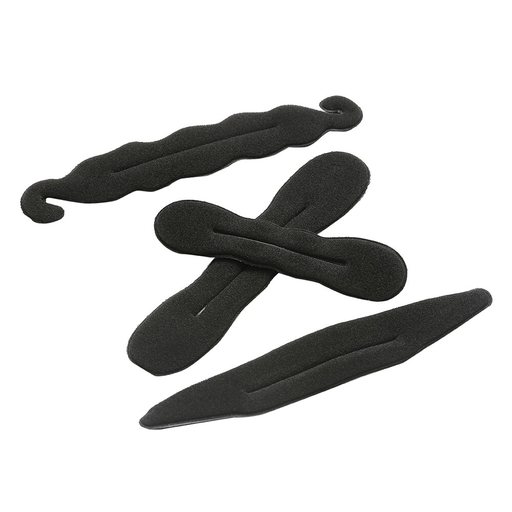 Rouleau éponge pour cheveux, outil de coiffure, pince à cheveux, accessoires pour cheveux, 4 pièces