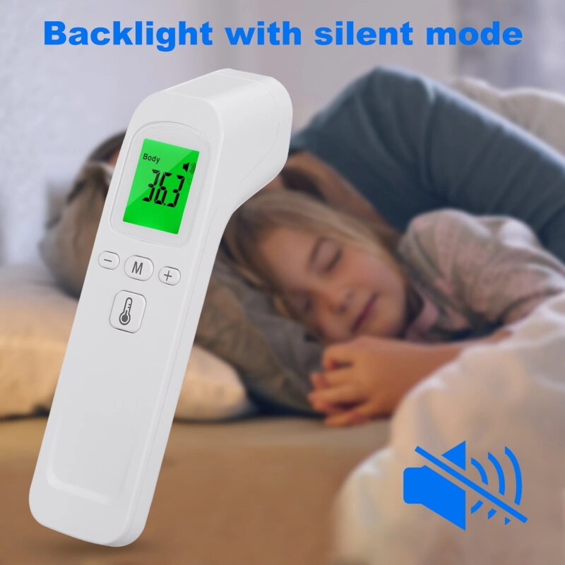 Multi-function Non-contact Temperature Measurement Device Infrared Digital Thermometer Forehead Ear Body Fever Thermometer