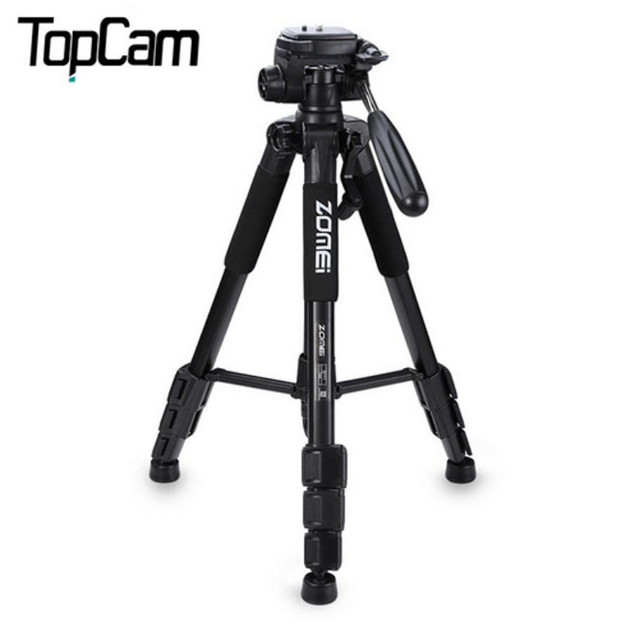 1.45m Aluminum Camera Tripod Monopod Travel Quick Release Ballhead for SLR DSLR Digital Vido Photo Studio Camcorder