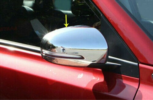 Chrome Styling Exterior Side Mirror Cover Turn Signal Hole Pair For Suzuki Vitara