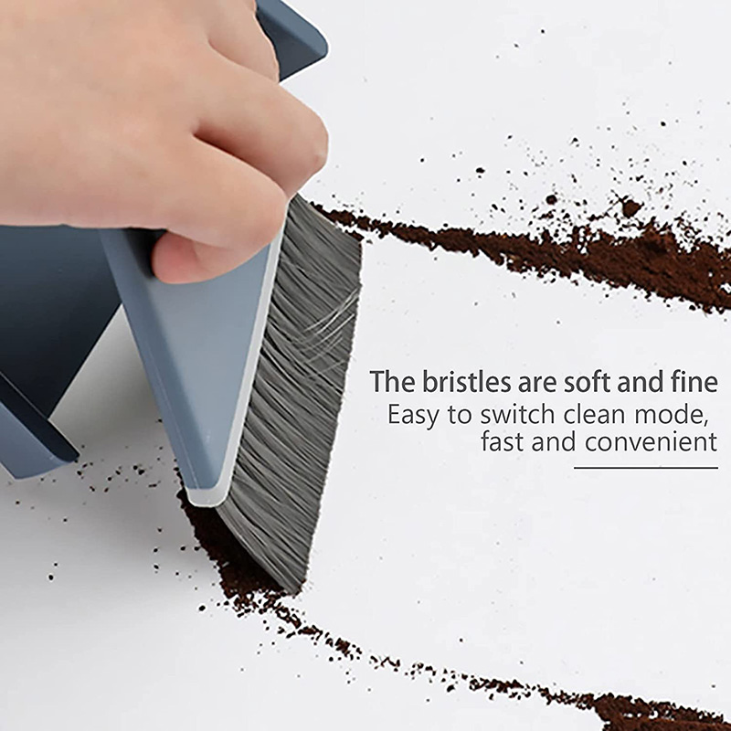Mini Hand Besen und Kehrschaufel-einstellen Reinigung Tisch Arbeitsplatte Tastatur Haustiere Haar und Kleine Kasinos Reinigung Werkzeuge mit Schwamm Schaber
