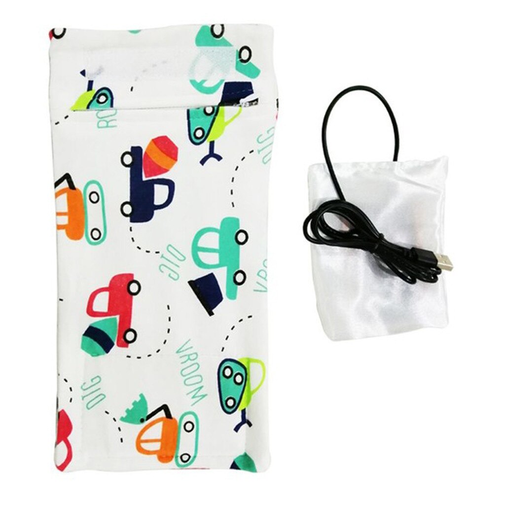 Usb-maidon tai vedenlämmitin matka vauvoille taapero rattaiden eristetty laukku vastasyntyneen vauvan imetyspullon lämmitin kätevä: N