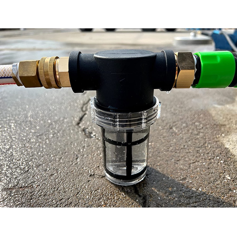 Garten Schlauch Filter, Sediment Filter Befestigung für Druck Unterlegscheibe Einlass Wasser, Inline Wasser Filter für Garten Schlauch