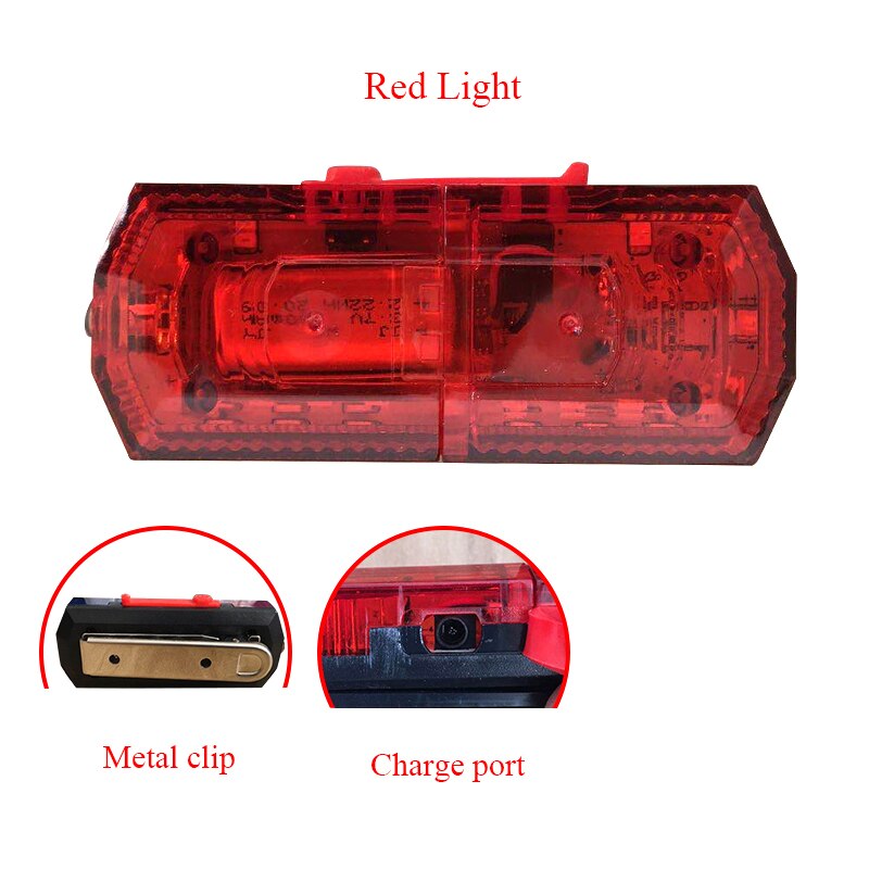 Wasserdicht Blau verrotten Gelb Farbe LED Blinkt Schulter Lampe Licht Alarm patrouillieren Warnung: rot pmetal Clip