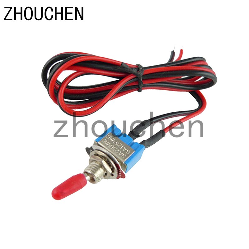 Security Alarm Pre-Wired On/Off Mini Toggle Switch 24inch 12V