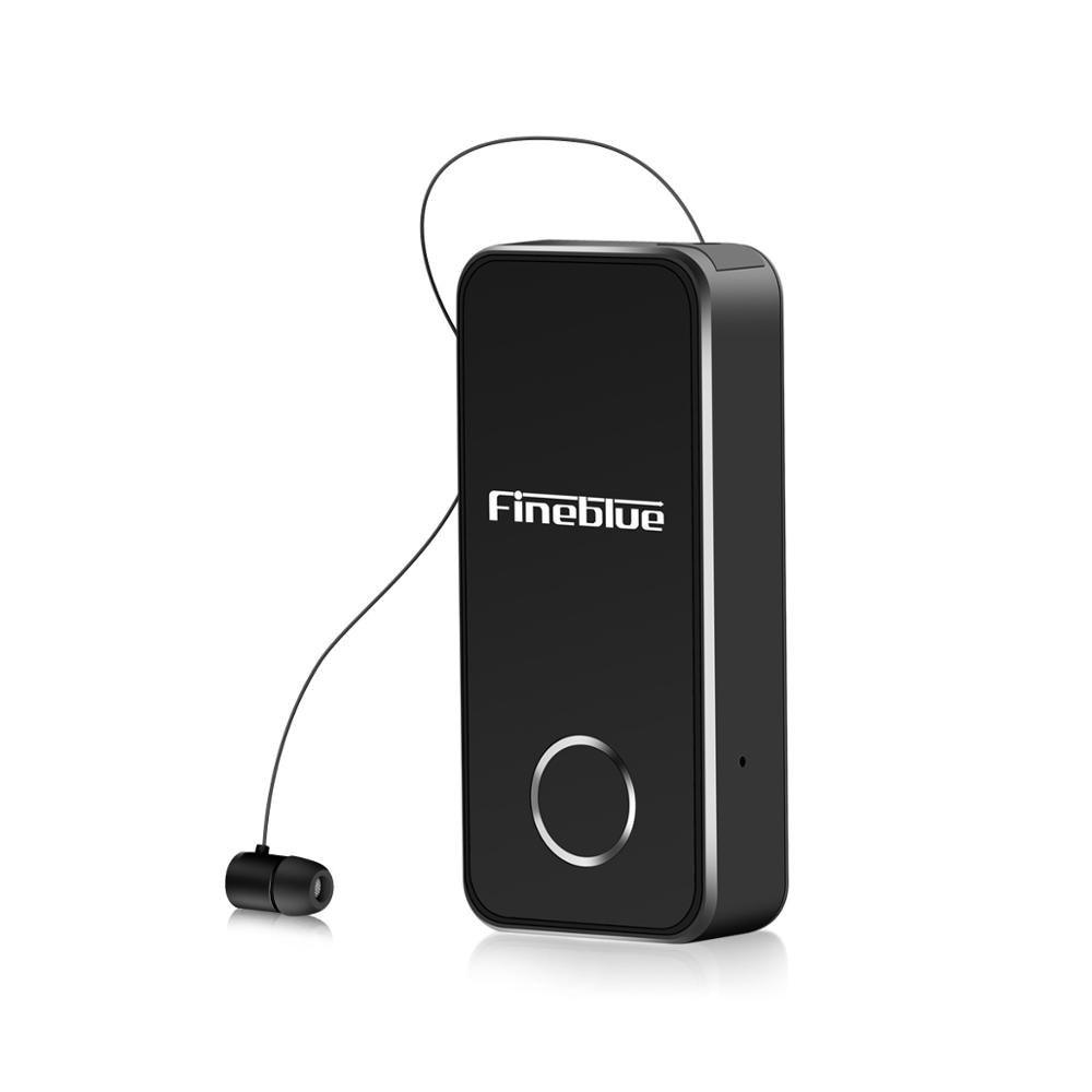 FineBlue F2Pro bluetooth 5.0 aluminum alloy call vibration Wireless Headset In-Ear High Tensile Collar Clip Portable Vibrating