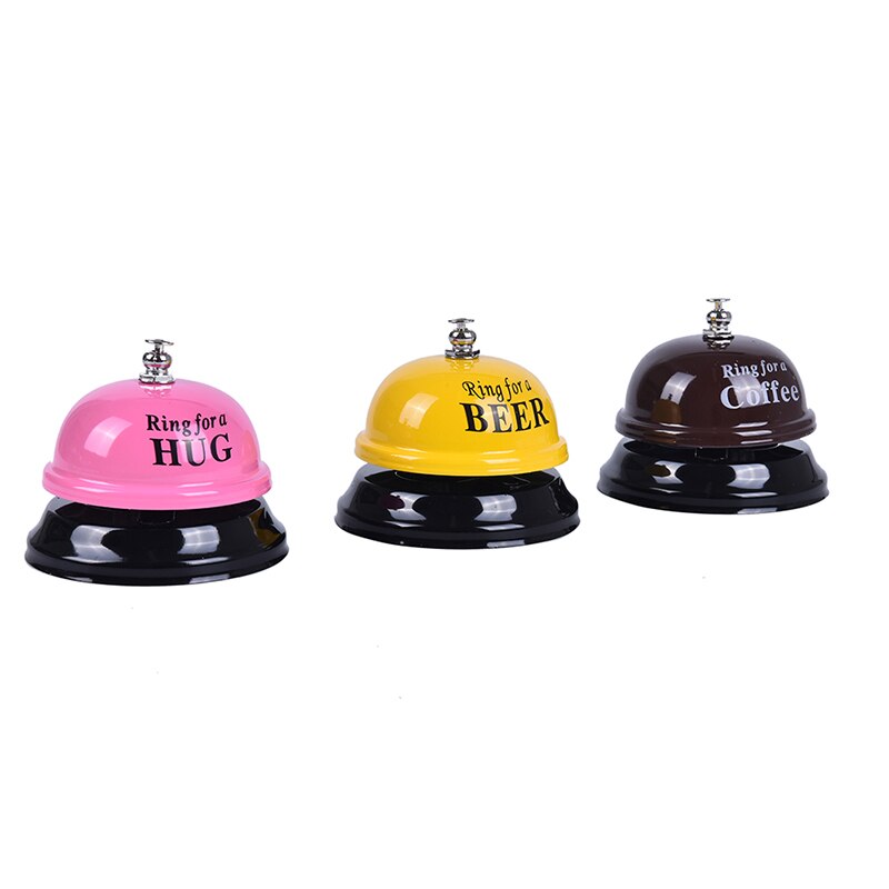 Bell Ring Metal Reception Restaurant Kitchen Bar Service Call Practical Restaurant Timer Hotel Counter Desk