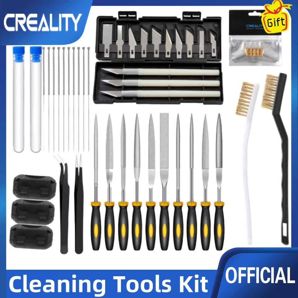 Kit de herramientas para impresora 3D, accesorios para impresora 3D, kit de herramientas modelo que incluye herramienta de desbarbado, juego de cuchillos para hobby, juego de cuchillos para arte, cortador de tubos