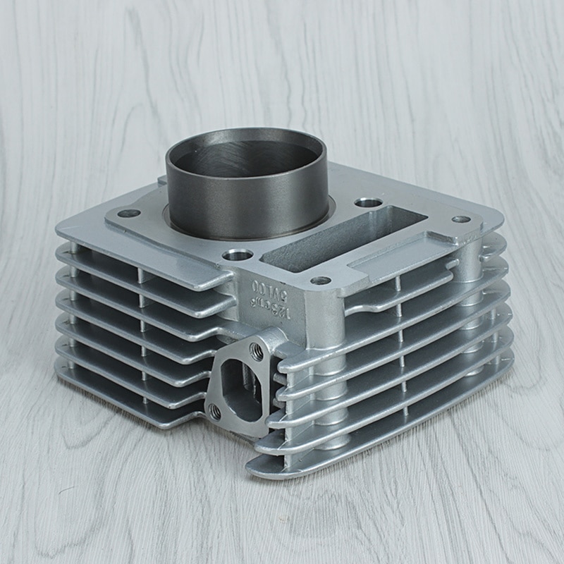 Juego de cilindros para motocicleta de 57,4mm, 54mm, gran cilindro para Yamaha YBR125 XTZ125 YB125Z YBR XTZ 125, actualización modificada a YBR150 YBR 150