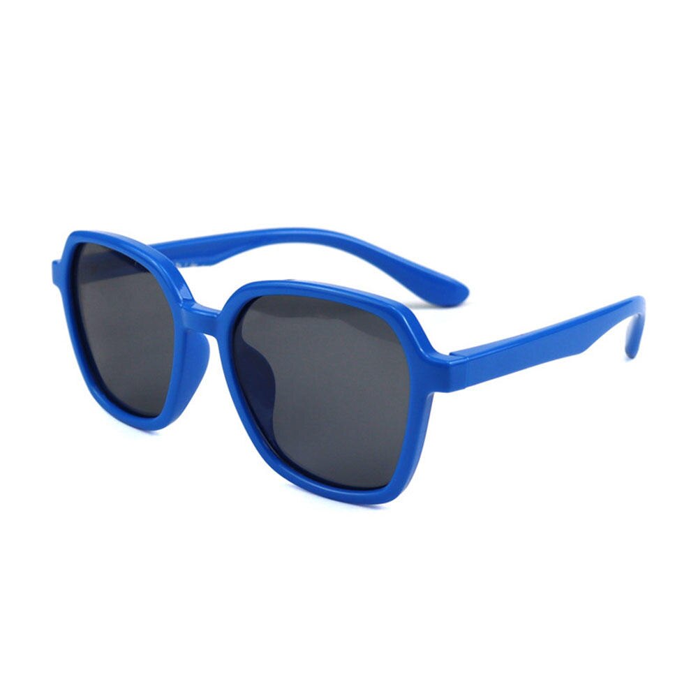 Gafas de sol polarizadas para niños, lentes de sol flexibles de silicona, a la , con UV400, para , gafas playa, 1 unidad: Blue