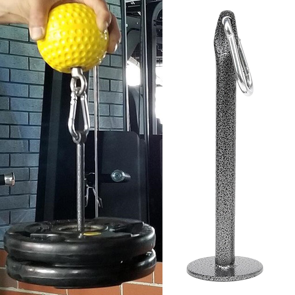 Stål vægtplade læssestift greb styrketræning vægte holder 17cm