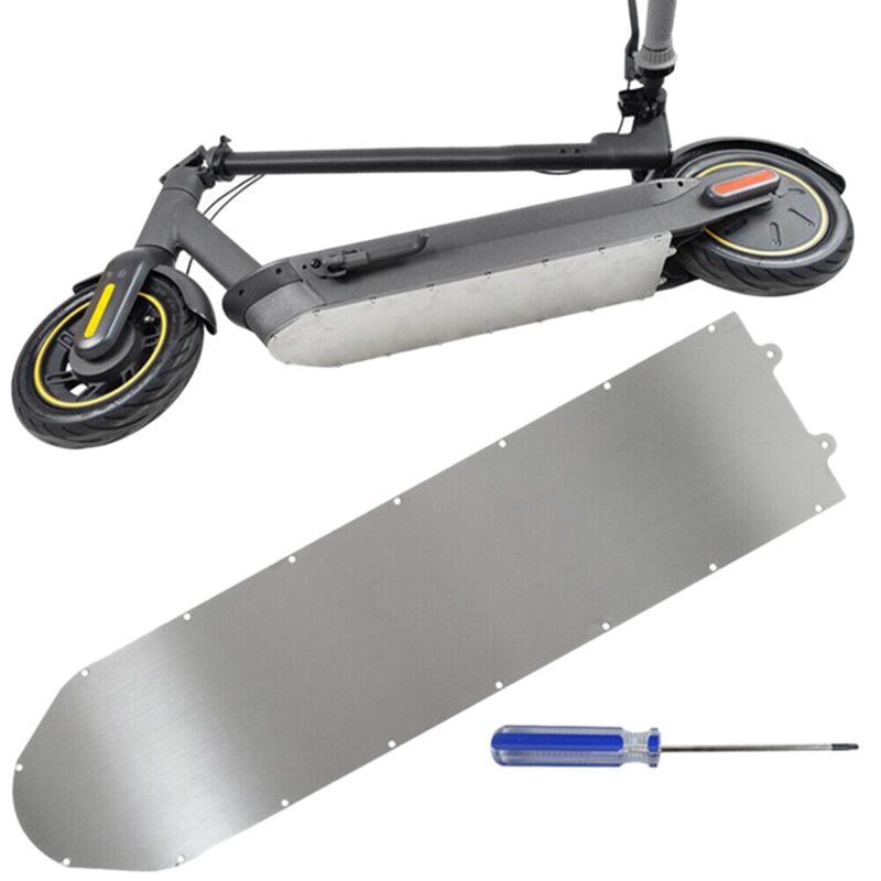 Electric Scooter Aluminum Chassis Protection Metal Guard Plate Armor Battery Bottom Cover for Ninebot Max G30