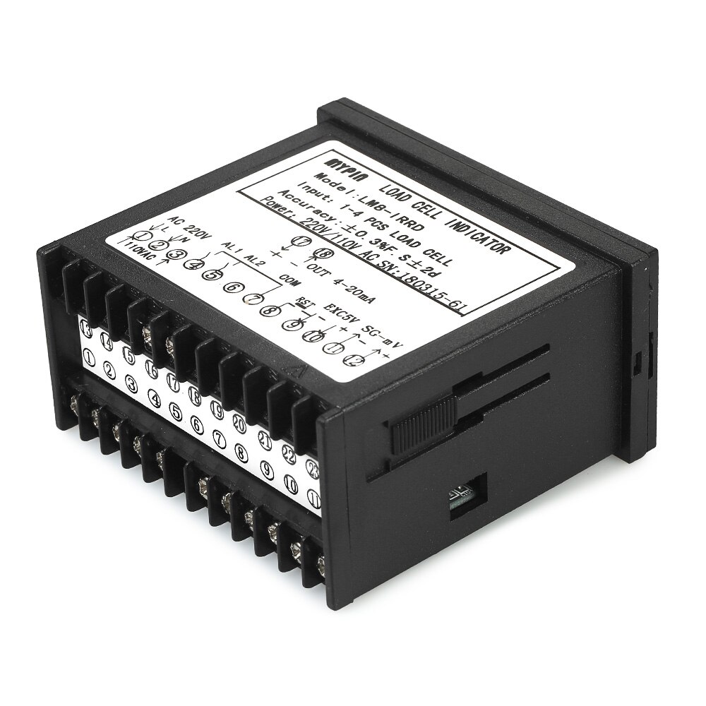 LED Gewicht Sensor Digitale Wägezelle Anzeige Mit Einem Gewicht Meter Wiegen Regler 1-4 zuletzt Zellen Signale Eingang Druck Sensor