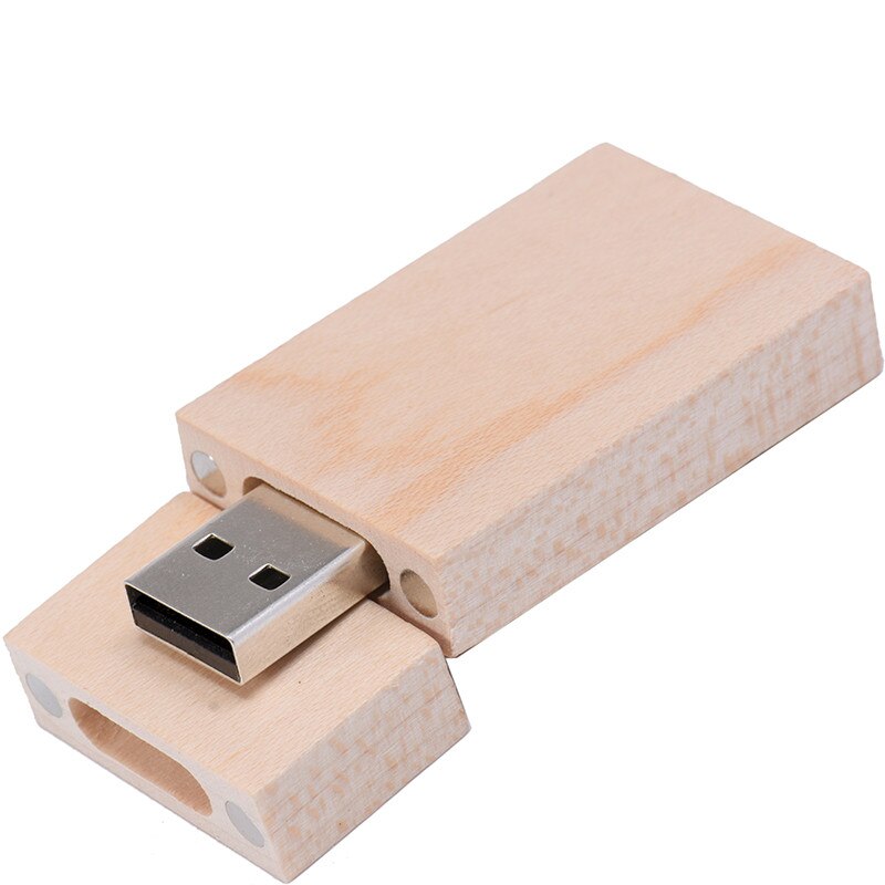 Jaster usb 2.0 gratis logo esdoorn fotoalbum hout + doos usb-stick pendrive 8gb 16gb 32gb 64gb fotografie  (170*170*35 mm: 4gb / D