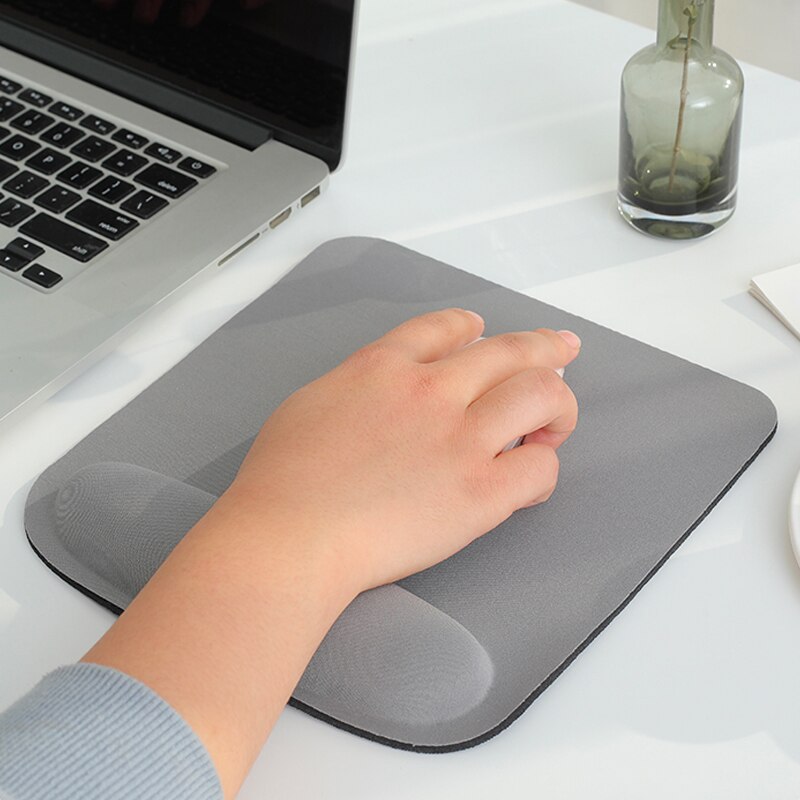 Muismat Comfortabele muismat Zachte ergonomische muismat Pols Antislip Polssteun Ondersteuningsmat Computermuismat voor laptop PC