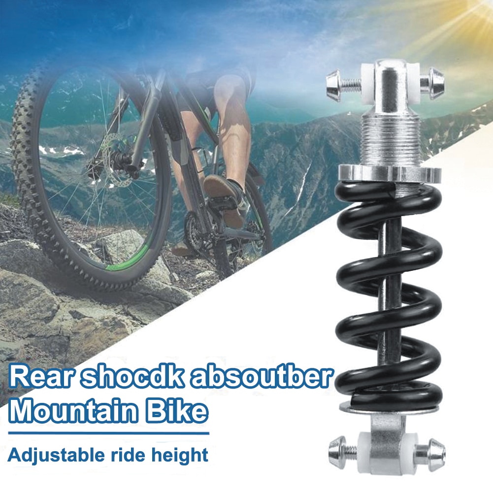 Bagstøddæmper til mountainbike kindshock mtb bagdæmper fjeder støddæmper 125mm 450 lbs cykelfjeder støddæmper