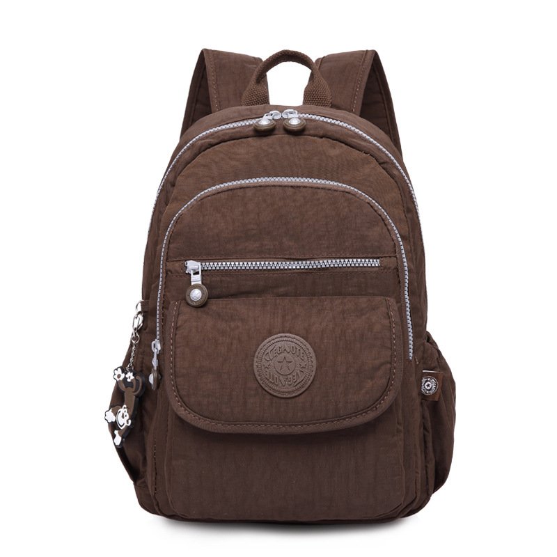 Student School Tassen Waterdichte Rugzak Voor Tiener Meisje Grote Capaciteit Schooltas Kinderen Laptop Rugzak Kinderen: coffee