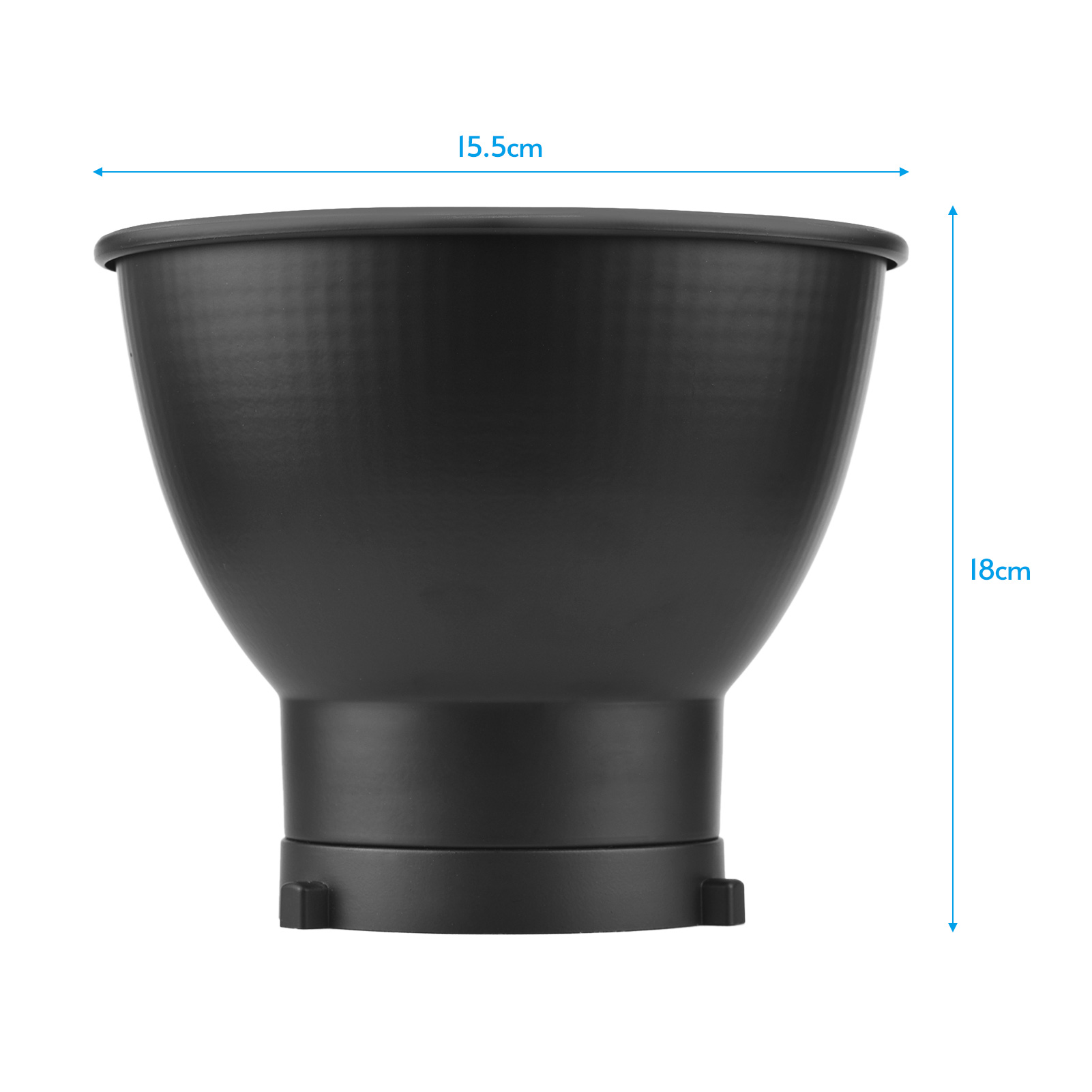 7 Inch Standaard Reflector Diffuser Lampenkap Schotel Met Voor Bowens Mount Studio Strobe Flitslicht Reflector Aluminium Legering