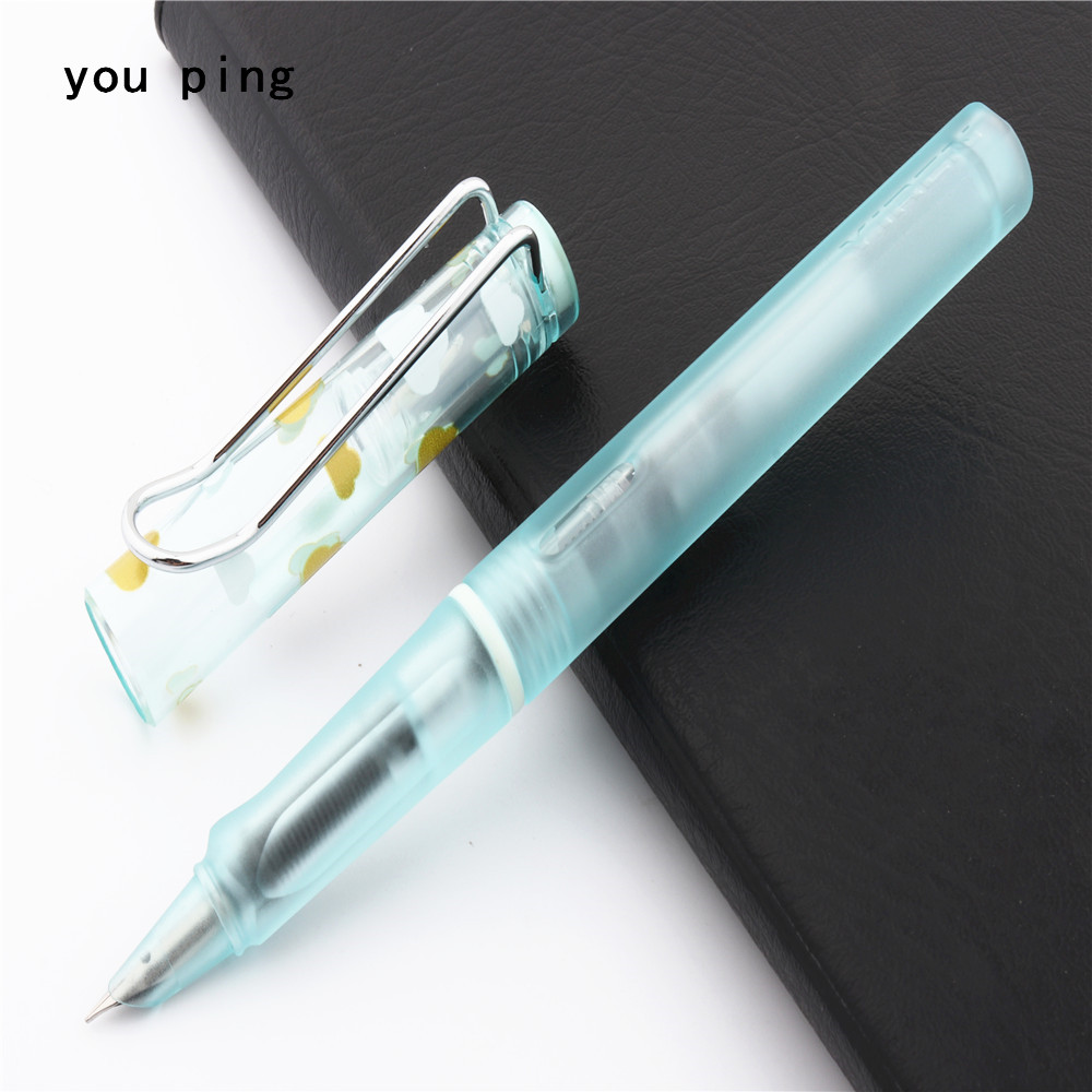 Neue auflistung 411 transparent Farben Büro Brunnen Stift Schüler Schule Schreibwaren Liefert tinte stift: D-1