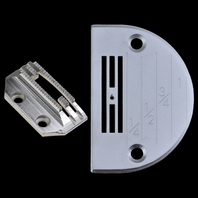 Industrial Sewing Machine Accessories Needle Plate Attachment Spare Part Sewing Presser Foot Kit Set Feed teeth Needle plate