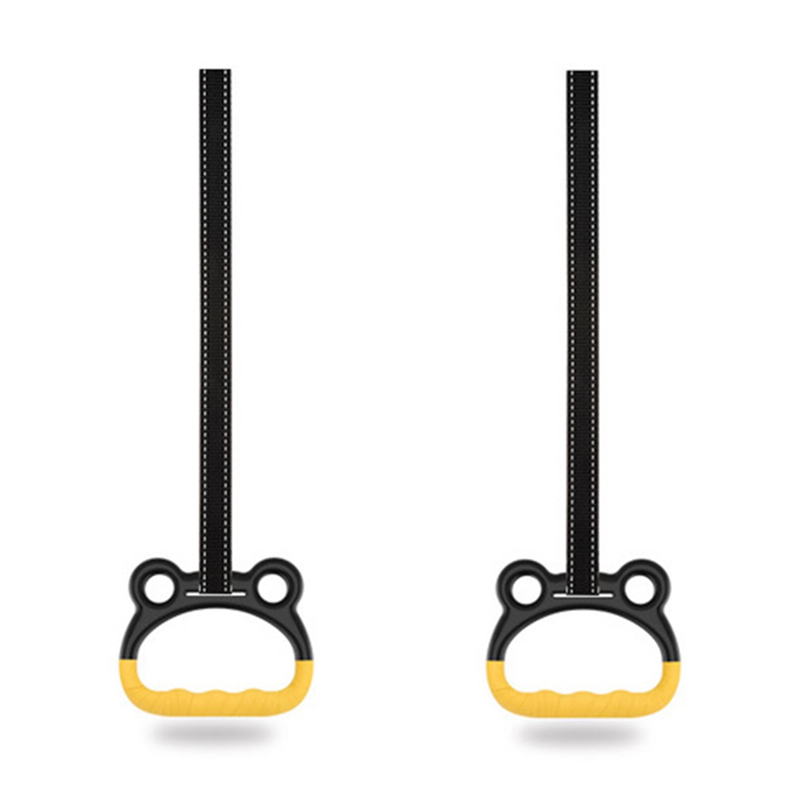 1 Paar Home Fitness Ring Voor Volwassenen Kids Gymnastiek Ringen Pull Up Ringen Voor Fitness Krachttraining Oefening Fitness Apparatuur: 2m