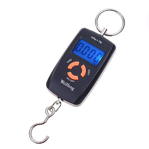 Portable Mini Hand Held digital Hanging Scale for suitcase Travel bag Electronic Weighting Luggage Scale fish Hook Balance: A05L