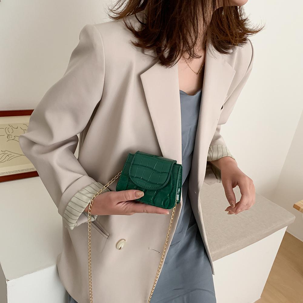Mini PU Leder Umhängetaschen Für Frauen Stein aufbringen Platz Bote Schulter Tasche Damen Telefon Geldbörsen und Handtaschen