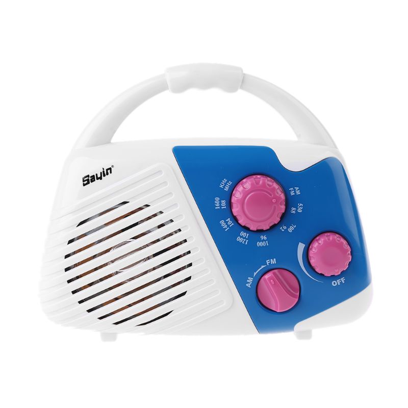 Waterdichte Aa Batterij Am Fm Radio Douche Radio Met Speaker Voor Badkamer LX9B