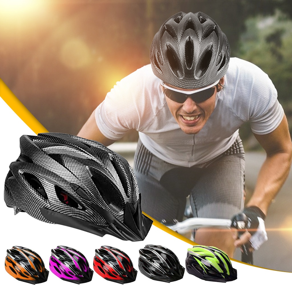 Integraal gevormde ultralichte fietshelm, mooie geïntegreerde fietshelm, unisex ademende fietshelm