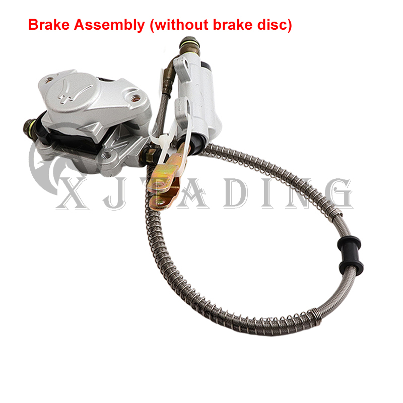 ATV Rear Hydraulic Disc Brake System Foot Brake Assembly For DIY China 150cc 200cc 250cc UTV Buggy Quad Bike Taotao Accessories: Red