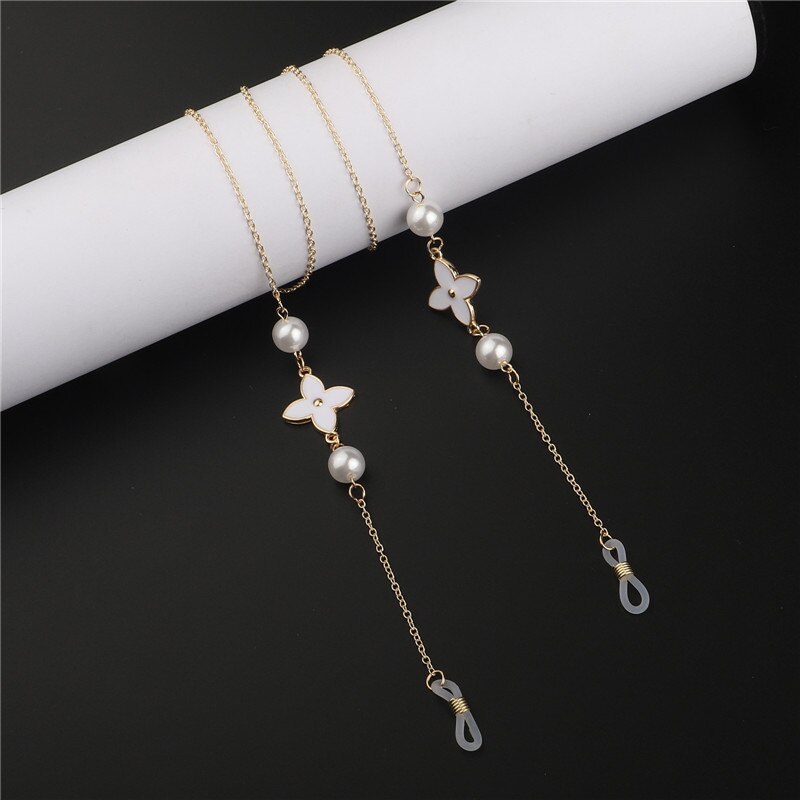 Women Retro Black Bat Sunglass Chains Lanyards Eyewear Accessories Sunglasses Reading Glasses Strap Cord Glasses Hanging Rope: 9