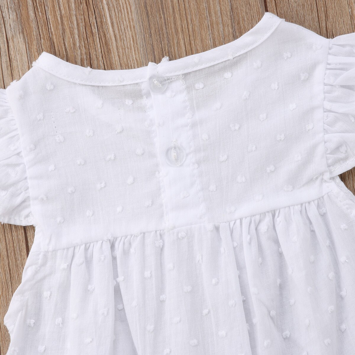 Spring Autumn Girls Cute Linen Cotton A-line Dress Kids Baby Girls Short Sleeve O-Neck Princess Dresses Children Clothing