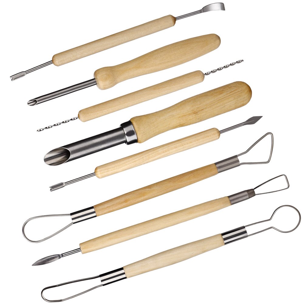 8pcs Pumpkin Carving Tools Kit Pumpkin Lantern Tools Set Halloween Decoration Tools Supplies