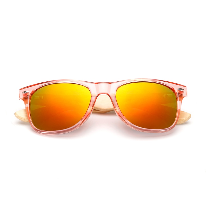 16 farbe Bambus Sonnenbrille Männer Holz Sonnenbrille Frauen Spiegel Original Holz Sonnenbrille retro de sol masculino