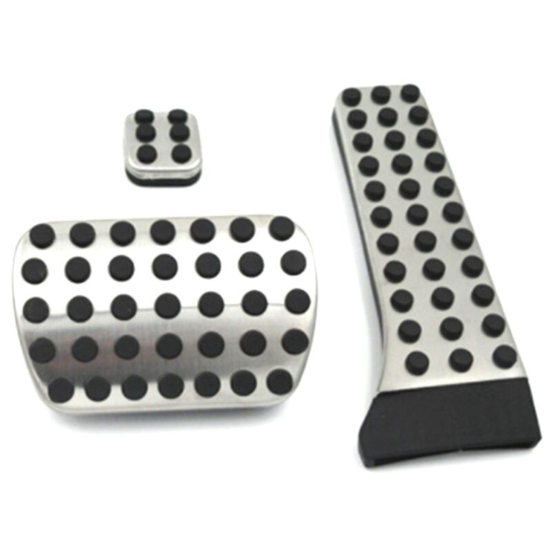 Car Accessories For Mercedes Benz C E S Glk Slk Cls Sl-Class W203 W204 W211 W212W210 Amg,Accelerator Brake Footrest Pad(3Pcs): Default Title