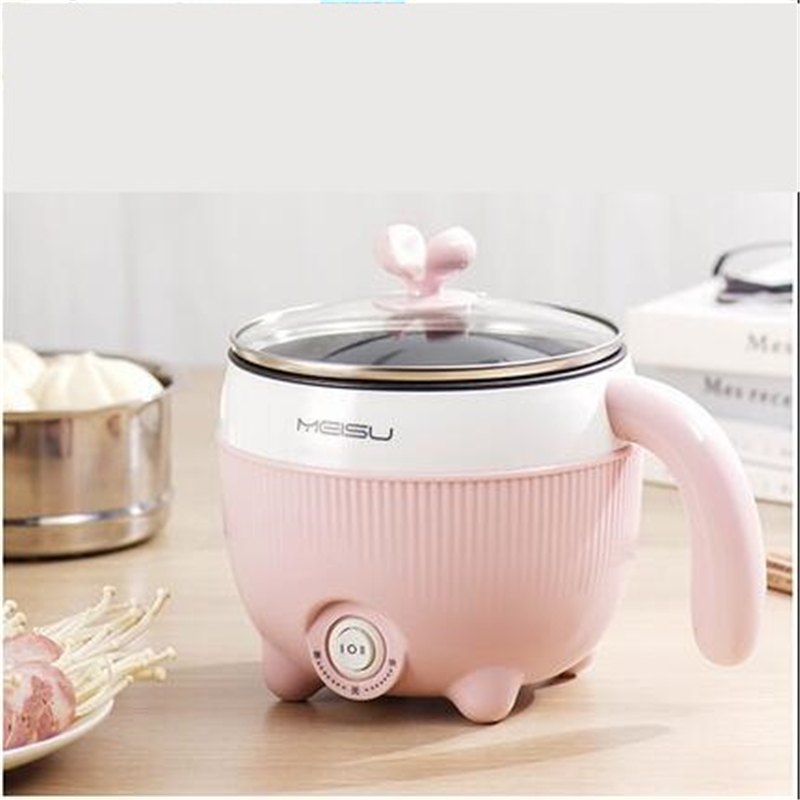 220V Multifunctionele Elektrische Kookpot Huishoudelijke Mini Koken Machine Non-stick/Rvs Inner Beschikbaar Multi Fornuis