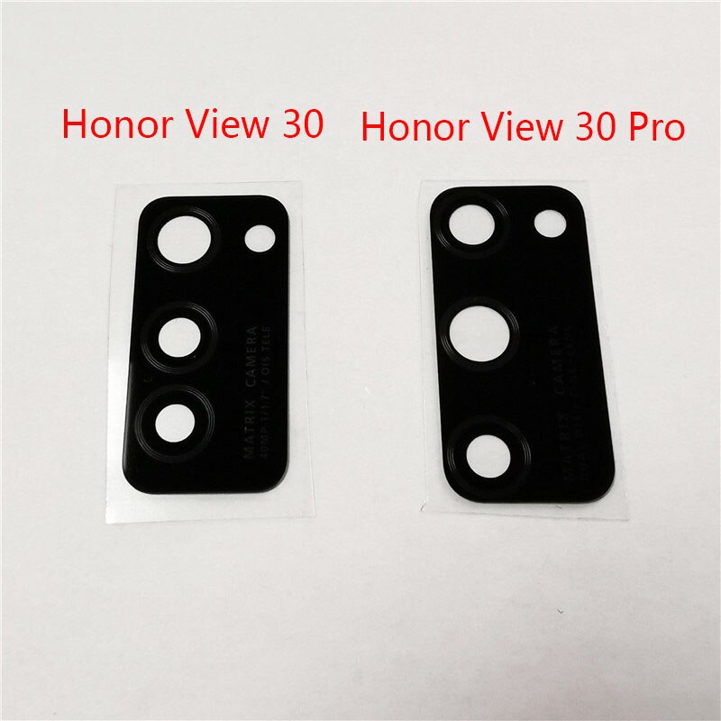 For Honor View 30 V30 Pro Back Camera Glass Lens Main Rear Camera Lens with Glue for-Huawei Honor V30 Repair Spare Parts