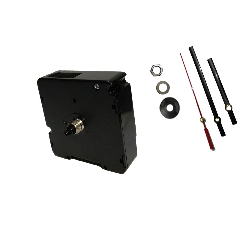 Reloj de pared analógico DCF77, señal receptora de movimiento RCC a 77,5 kHz, máquina de cuarzo de doble Motor operada en Alemania con manos de Metal