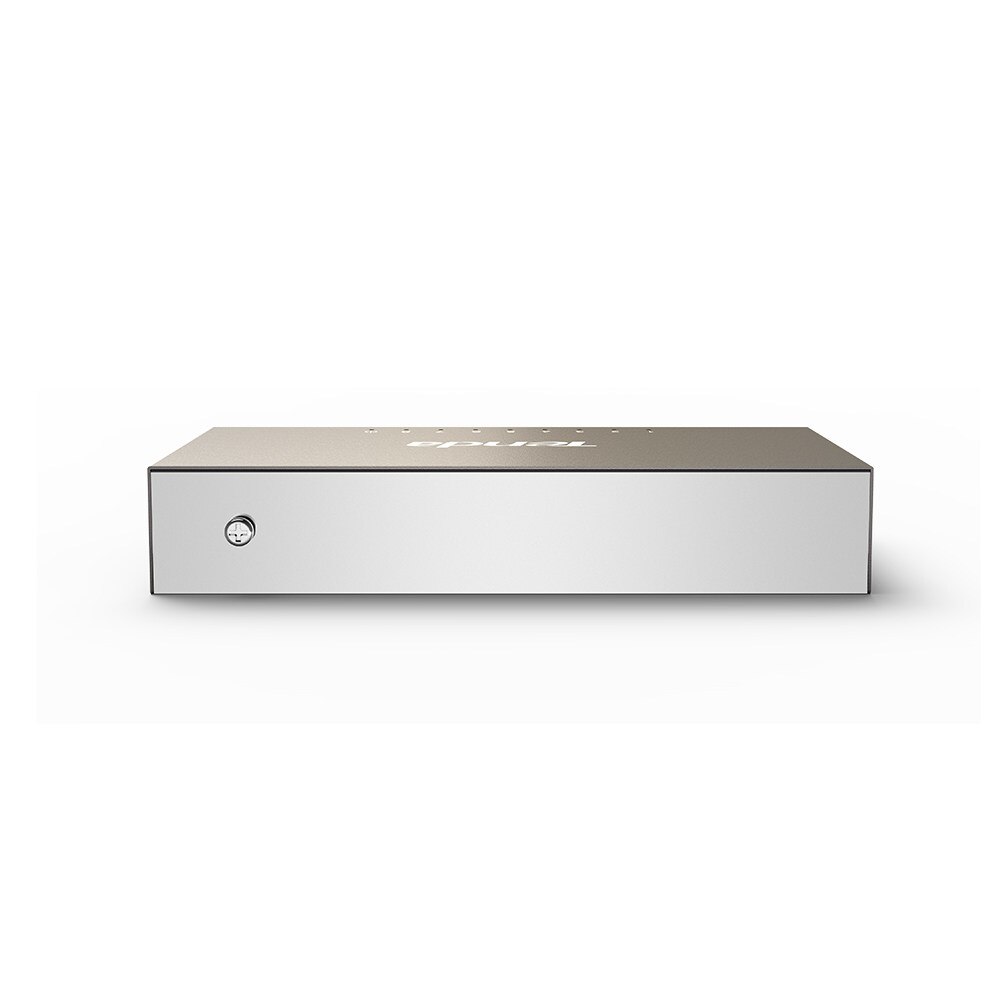 8-Port Full Gigabit Desktop Ethernet Switch TEG1008M Kmo/Security Monitoring Muur Opknoping Ijzer Shell Plug En Play