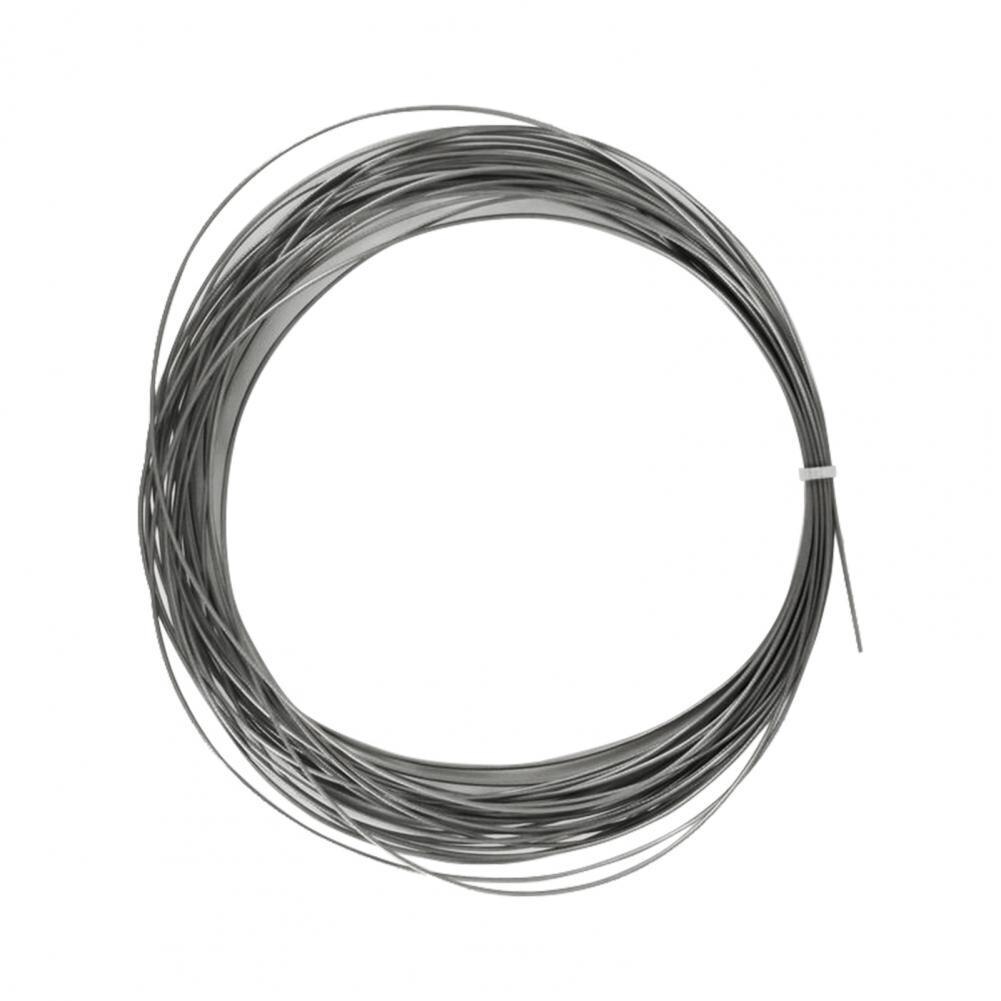 Badminton Line Nylon Badminton String 19-25 LBs Corrosion-resistant Useful Nylon Badminton Racquet String:  Grey