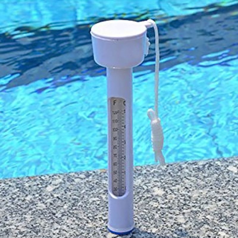 Large Floating Pool Thermometer Pro Water Thermometers for Outdoor Indoor Swimming Pools Spas Tubs Fish Ponds