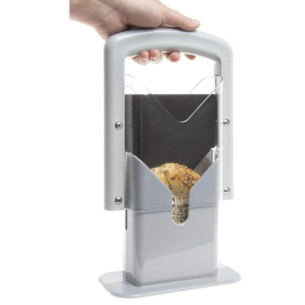Manuelle Bagel Brot Schneidemaschine Toast Cutter Schneideführung Küche Backen Werkzeug Gerät Backen Werkzeug Gerät Toast Cutter Schneiden