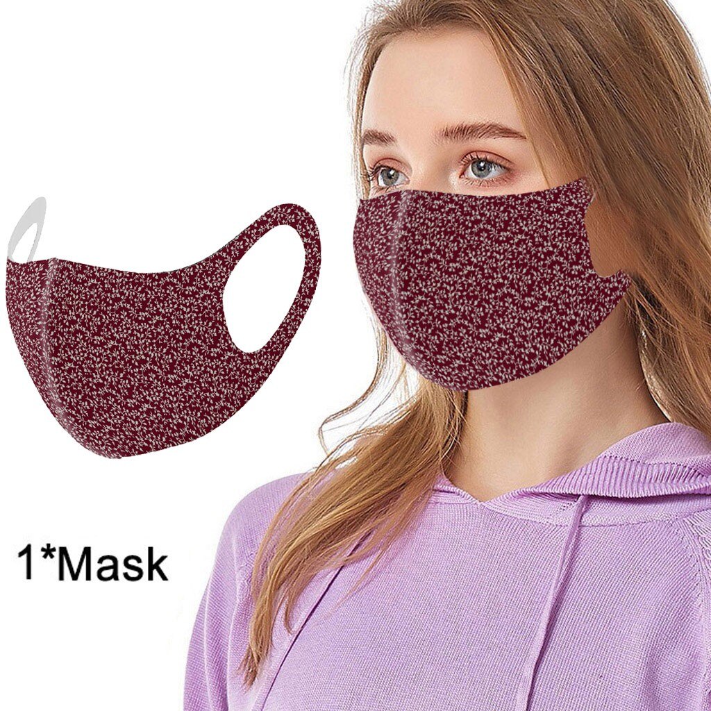 In Voorraad Reizen Accessoires Mond Unisex Katoen Gezicht Print Voor Fietsen Outdoor Wasbare Herbruikbare Tapabocas Gezicht Gezondheidszorg #301: Donkergroen