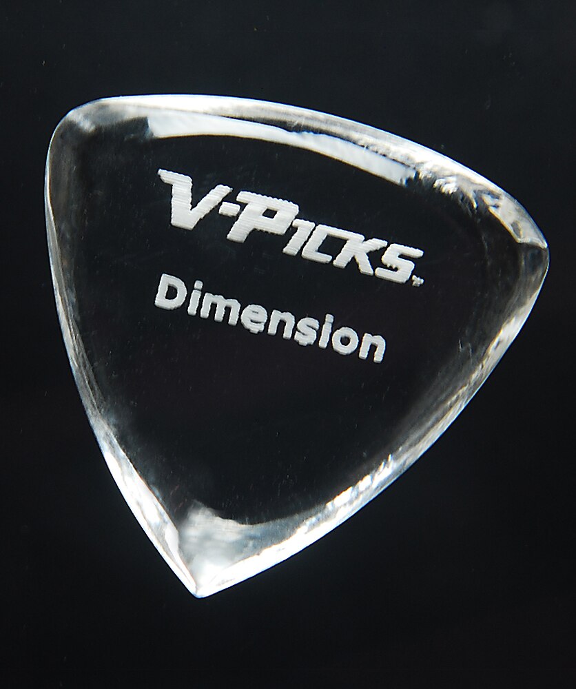 V-Picks Dimension Guitar Pick: Clear