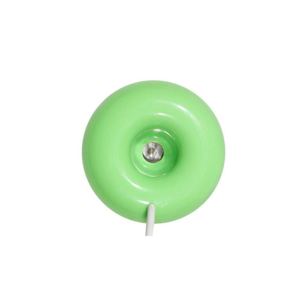 Humidificador de iones negativos Donut, alimentado por USB rociador pequeño, especial, cruzado,: Green