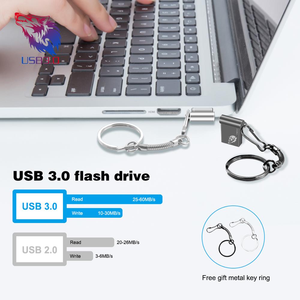 Mini pen drive 64gb 32 gb USB 3.0 flash drive pen drive USB stick 16gb 8gb waterproof memory stick real capacity usb 3.0 disk