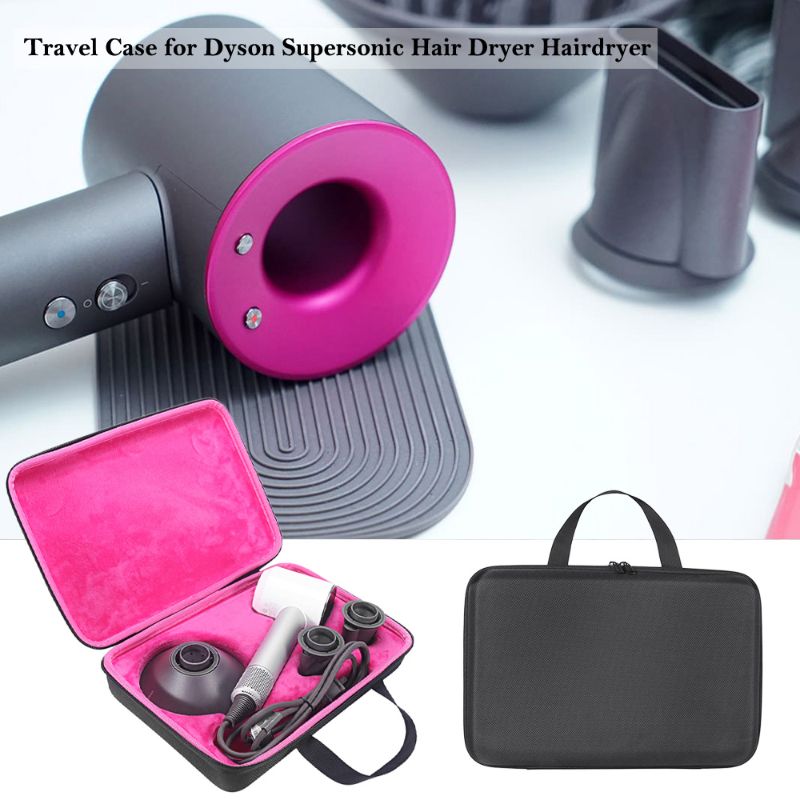 Sac de rangement Portable de voyage, pochette, boîte, conteneur pour sèche-cheveux Dyson Supersonic